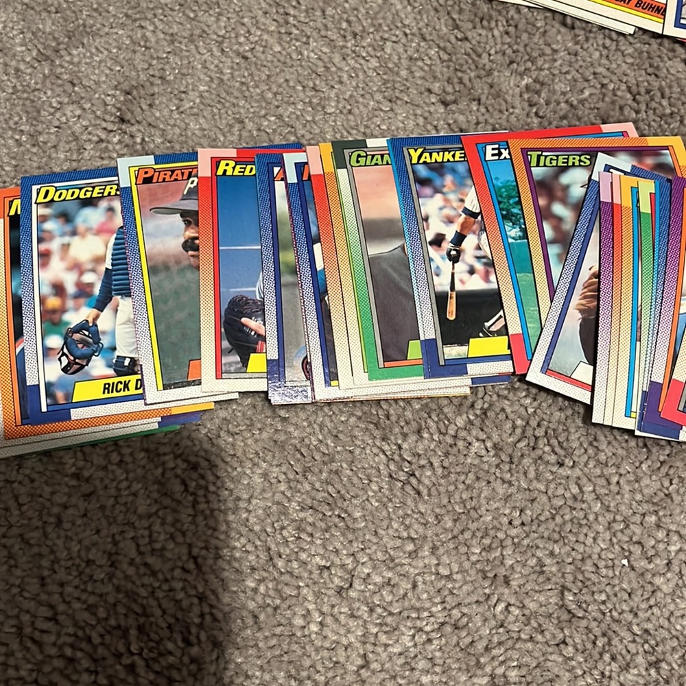 1990 TOPPS baseball card official complete set - Picture 6 of 7
